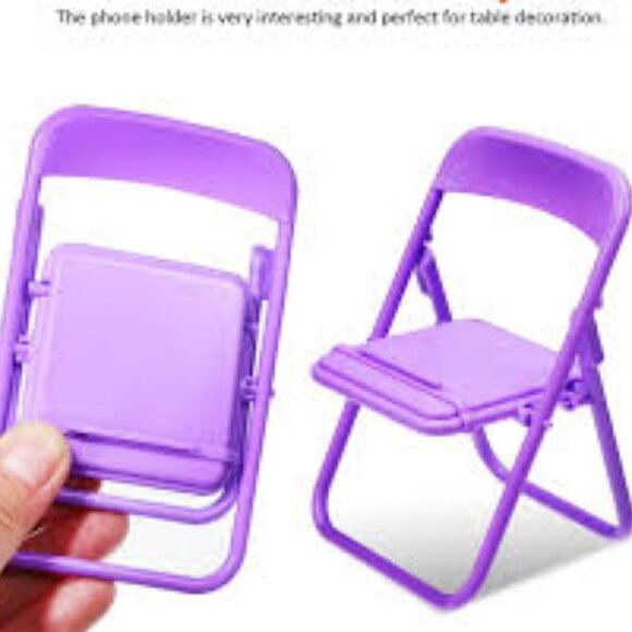 Mini Foldable Chair Phone/Tablet Stand - Picture 3 of 3